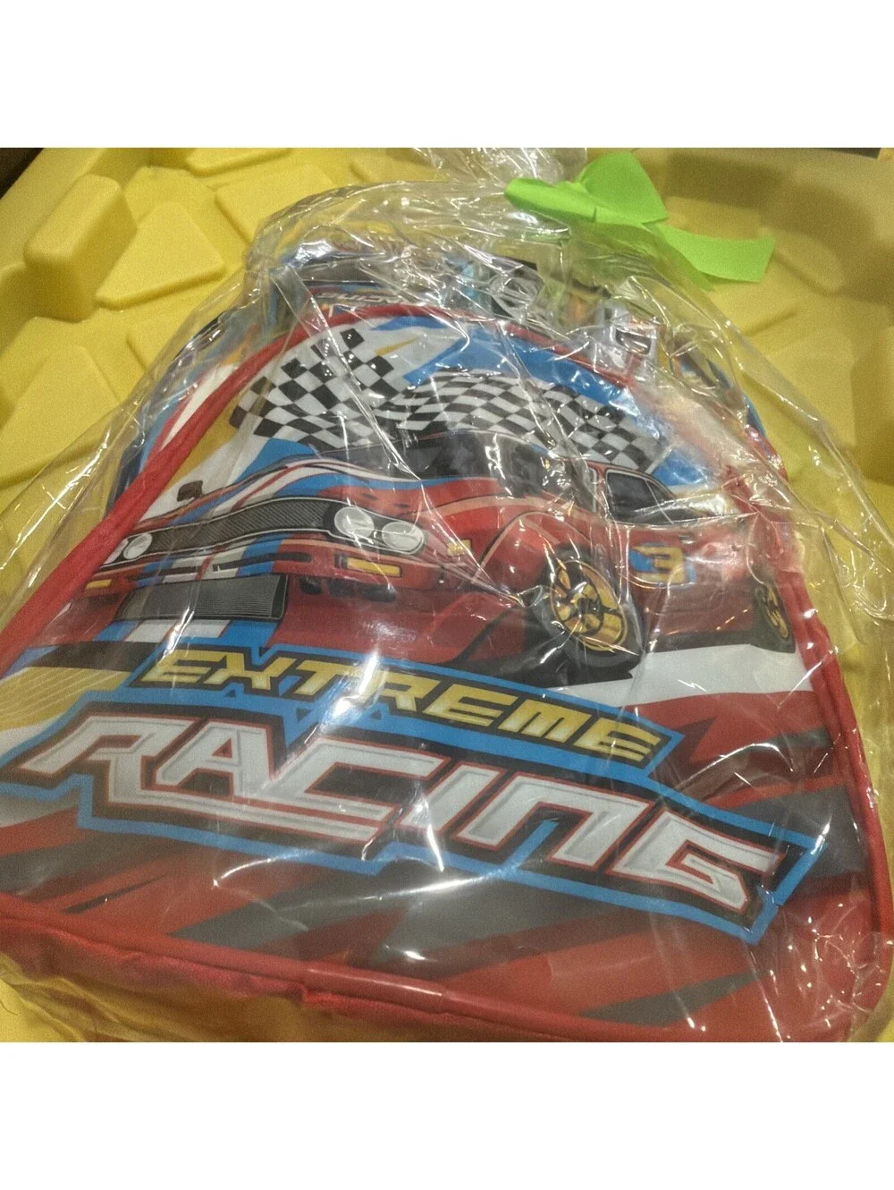 Prefilled Extreme Racing Backpack  Basket Gift Set